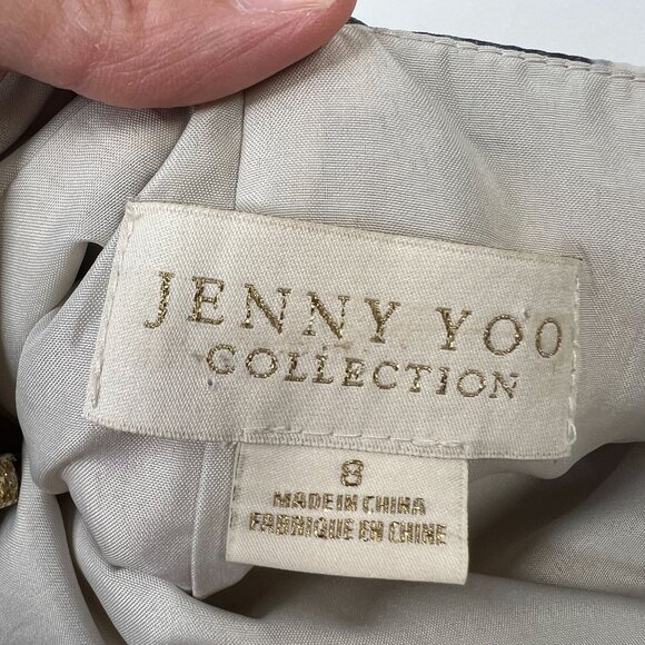 NWT Jenny Yoo Collection Alanna Dress Floral Ohana Bridesmaid Maxi Open Back 8 - Picture 9 of 16